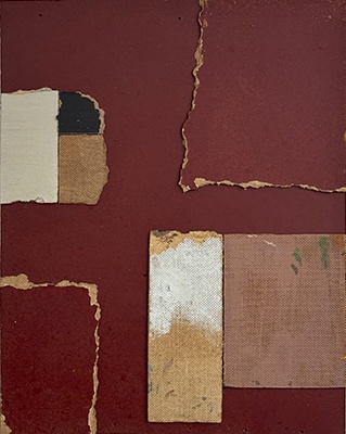 Rede Interior, collage, Painting, -2025, copyright Jan-Olov Nygren,